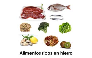 Alimentos Ricos en Hierro